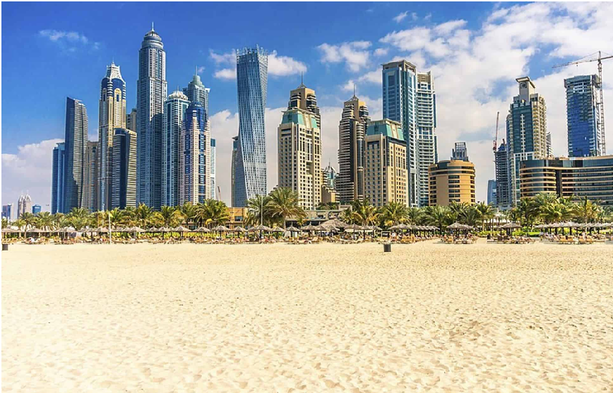 4 Striking Beaches Tourists Visit in Dubai