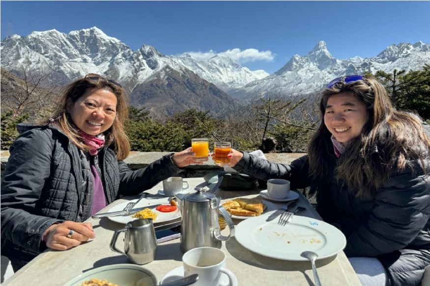 Breakfast at Everest 